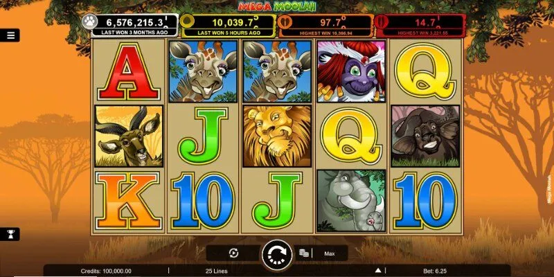 Giới thiệu khái quát về game nổ hũ Mega Moolah